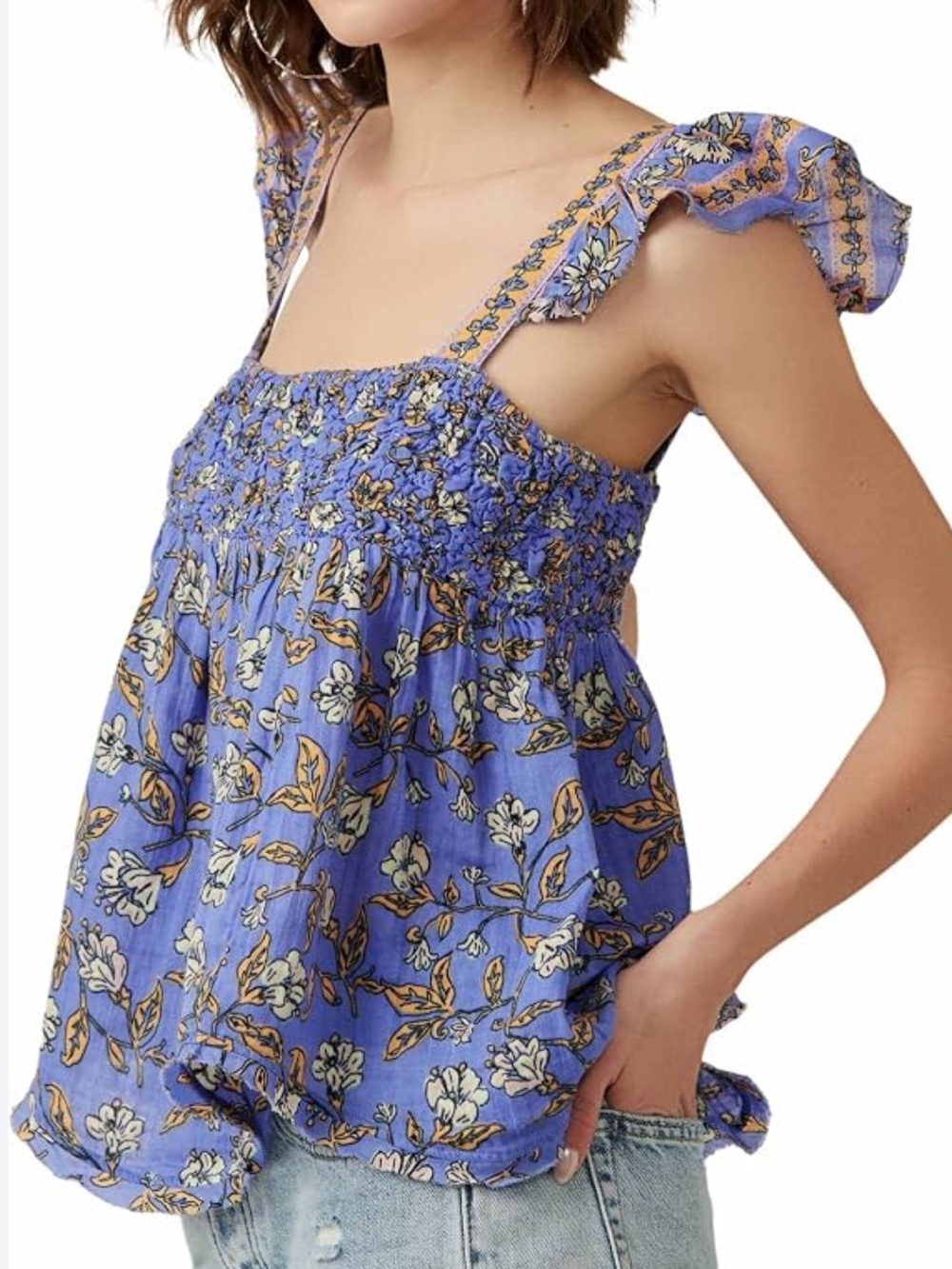 Free people nala printed top